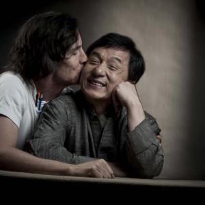 Director Kevin Donovan and Jackie Chan