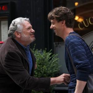 Still of Harvey Fierstein and Christian Borle in Smash 2012