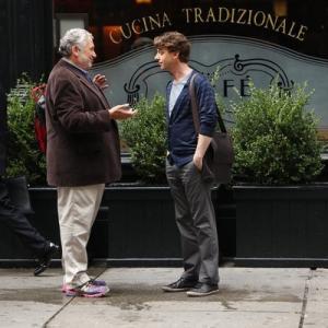 Still of Harvey Fierstein and Christian Borle in Smash (2012)
