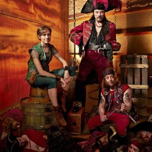 Still of Christopher Walken, Christian Borle and Allison Williams in Peter Pan Live! (2014)