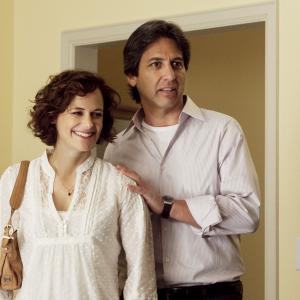Still of Ray Romano and Sarah Clarke in Men of a Certain Age 2009