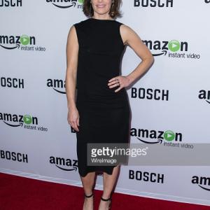 Sarah Clarke at the premiere of Amazon's Bosch