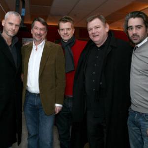 Colin Farrell, Geoffrey Gilmore, Brendan Gleeson and Martin McDonagh at event of Reikalai Briugeje (2008)