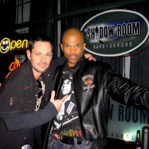 David Gere and DMC at Geres lounge The Shadow Room  a location in Hard Luck 2011