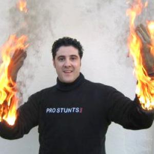Publicity photo for World Record Full Body Burn Attempt 2003