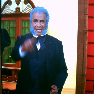 J Emerson McGowan as Robert Purvis abolitionist Audacious Freedom permanent exhibit African American Museum of Philadelphia