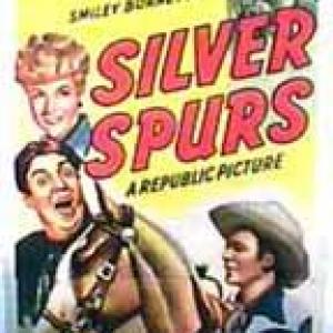 Roy Rogers Smiley Burnette and Trigger in Silver Spurs 1943