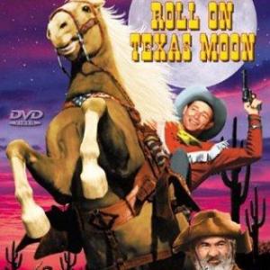 Roy Rogers George Gabby Hayes and Trigger in Roll on Texas Moon 1946