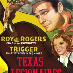 Roy Rogers Ruth Terry and Trigger in Man from Music Mountain 1943