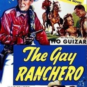 Roy Rogers Jane Frazee and Trigger in The Gay Ranchero 1948
