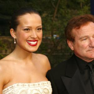 Robin Williams and Petra Nemcova