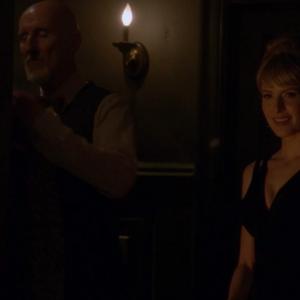 James Cromwell and Jenny Wade in American Horror Story, November 2012