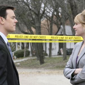 Still of Jack Colin and Jenny Wade in The Good Guys (2010)