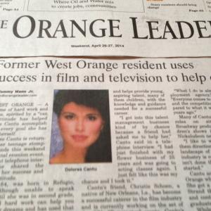 The Orange Leader, West Orange, Texas article