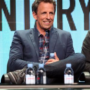 Seth Meyers at event of Documentary Now! 2015
