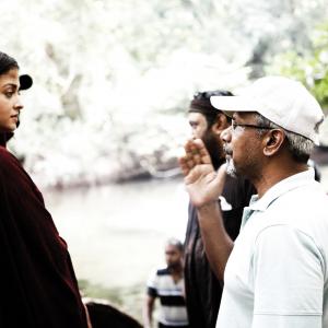 Still of Aishwarya Rai Bachchan and Mani Ratnam in Raavan (2010)