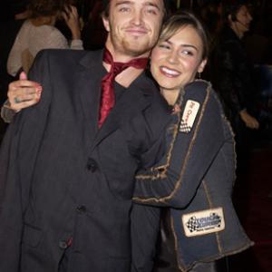 Aaron Paul and Samaire Armstrong at event of KPAX 2001