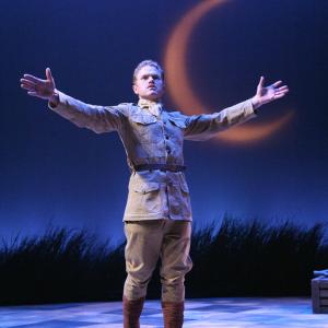 Clark Carmichael as Parolles in Alls Well That Ends Well at Shakespeare Theatre of NJ