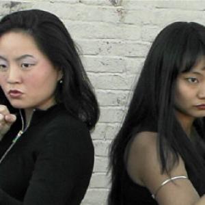 Soomi Kim and Tina Lee in The Girls from HARM! 2000