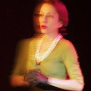Marta Mondelli in the one act play Striptease by Dino Buzzati at the Cherry Lane Theatre New York in November 2012