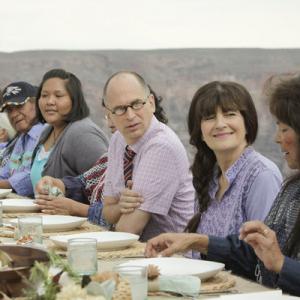 Still of James Oseland and Ruth Reichl in Top Chef Masters (2009)