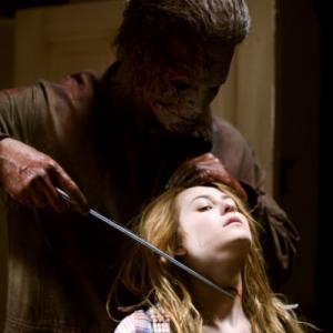 Still of Scout TaylorCompton and Tyler Mane in Halloween II 2009
