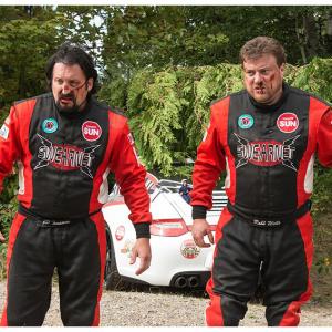 Still of John Paul Tremblay and Robb Wells in Swearnet: The Movie (2014)