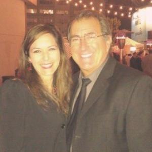 Dahlia Waingort and Kenny Ortega at the 50th anniversary of West Side Story