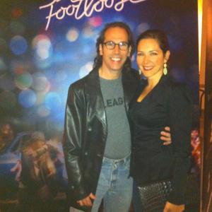 Dahlia Waingort and Martin Guigui at the Footloose premiere