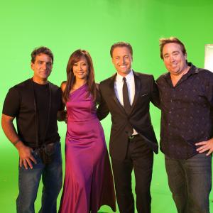ON THE SET FILMING EMMY SPOT WITH CARRIE ANN INABA  CHRIS HARRISON DIRECTED BY CHRIS GARD