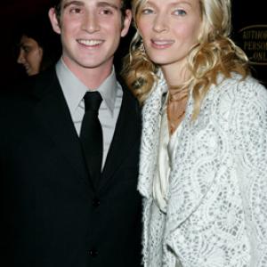 Uma Thurman and Bryan Greenberg at event of Prime 2005