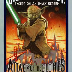 Tom Delmar Stunt Coordinator  Action Director Great Poster! George Lucass Starwars IIattack of the clonesjpg