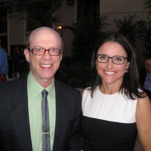 Steven Hack and Julia LouisDreyfus Emmy nominees reception