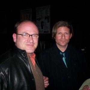 with Crispin Glover at What Is It? screening