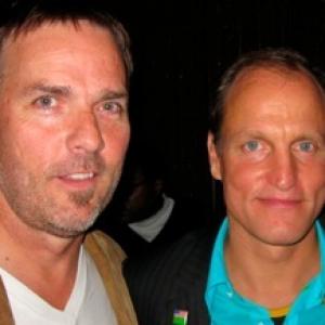 Woody Harrelson and Michael Nash at DC screeing