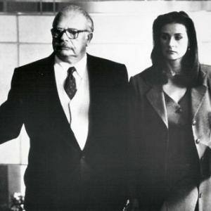 Allan Rich and Demi Moore in 