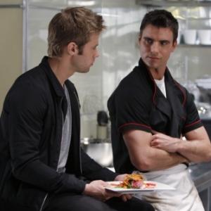 Still of Shaun Sipos and Colin Egglesfield in Melrose Place 2009