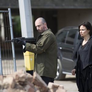 Still of Mary Lynn Rajskub and Branko Tomovic in 24: Live Another Day (2014)