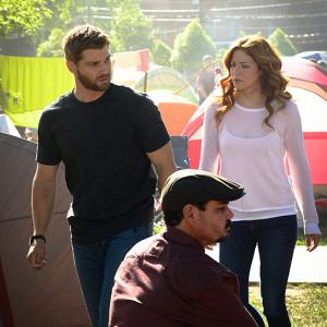 Still of Rachelle Lefevre and Mike Vogel in Under the Dome (2013)