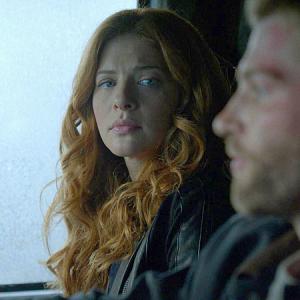 Still of Rachelle Lefevre and Mike Vogel in Under the Dome 2013