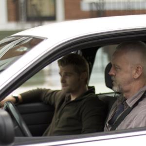 Still of David Morse and Mike Vogel in McCanick (2013)