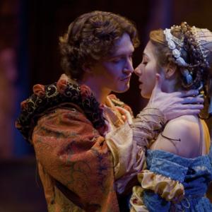 Rachel Grate with Jeff Parker in The Tragedy of Calisto y Melibea