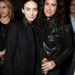 Francesca Gregorini and Rooney Mara at the after party for The Truth About Emanuel