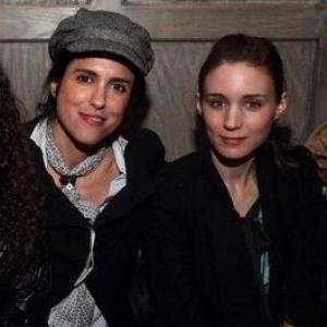Francesca Gregorini and Rooney Mara