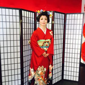 Geisha Role in BLOOD Stage Play Promo Shoot