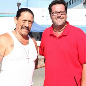 Me and Mr Danny Trejo on the set of BRO
