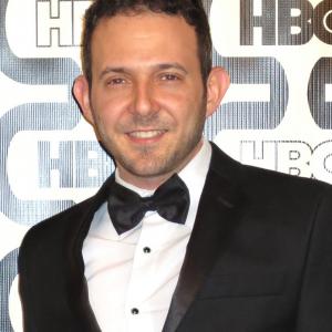 Nick Saglimbeni at the 2013 Golden Globes, HBO After Party.