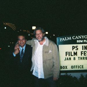 Al Nomani and David Hickey  Screening of Baghdad Texas  Palm Springs International Film Festival