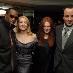 Julianne Moore Sean Combs Patricia Clarkson and Tom Ford