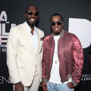 Sean Combs and Rick Famuyiwa at event of Dope 2015